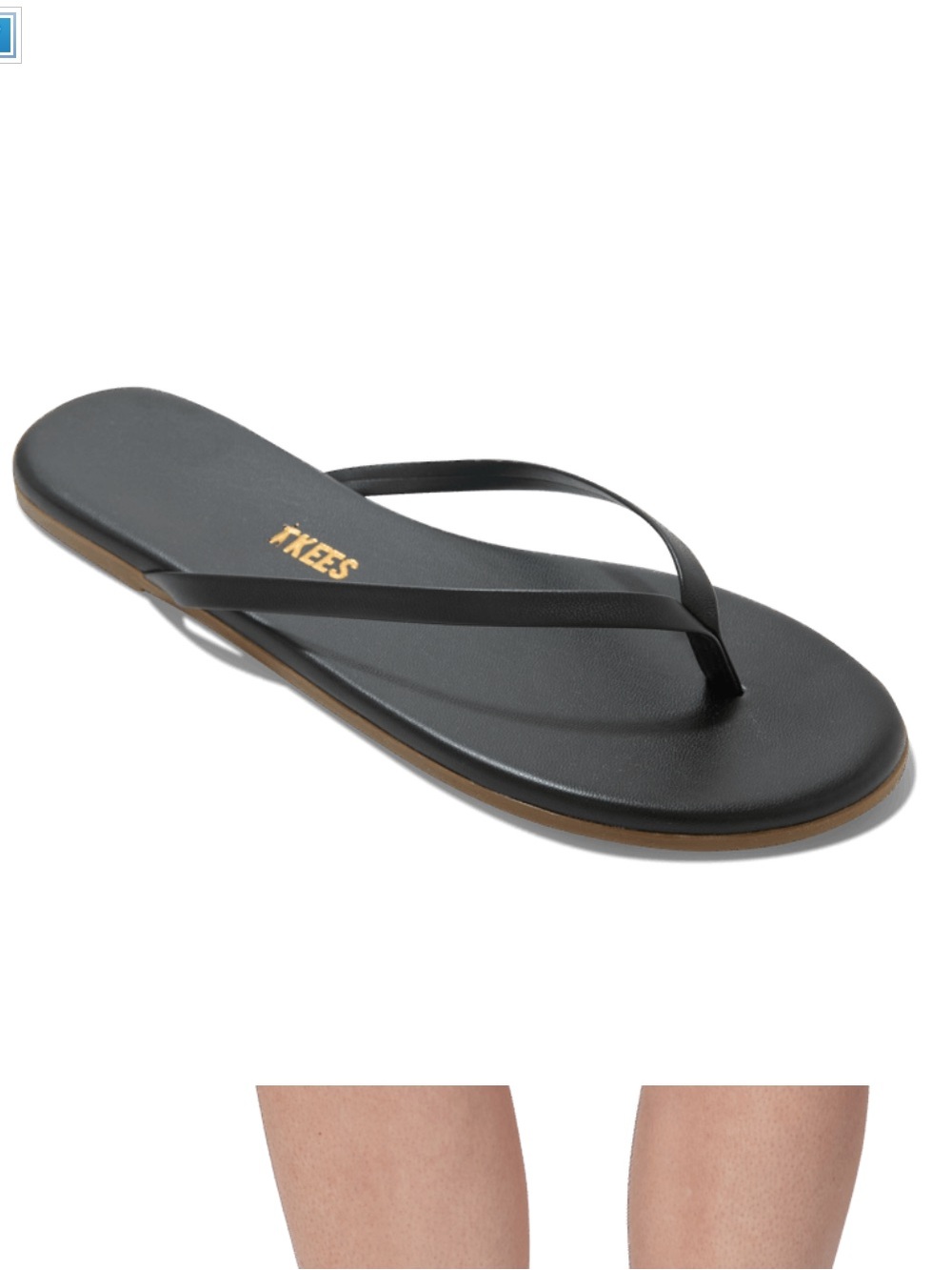 Tkees Sandals - black “Lily Liners” women’s 11
